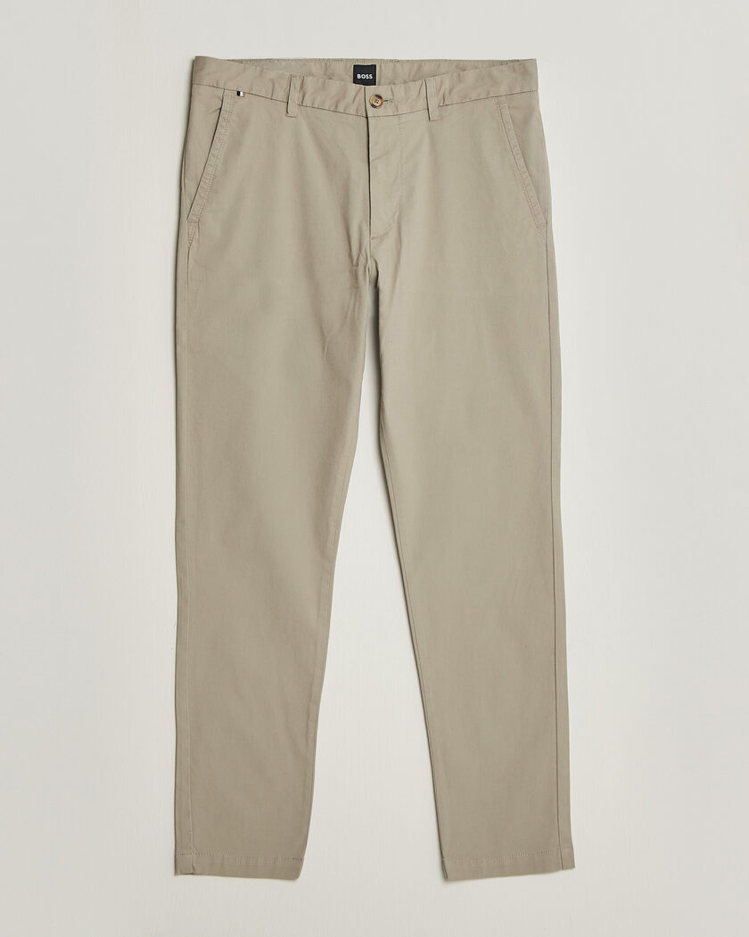 BOSS BLACK Kaiton Structured Chinos Open Beige – Beige