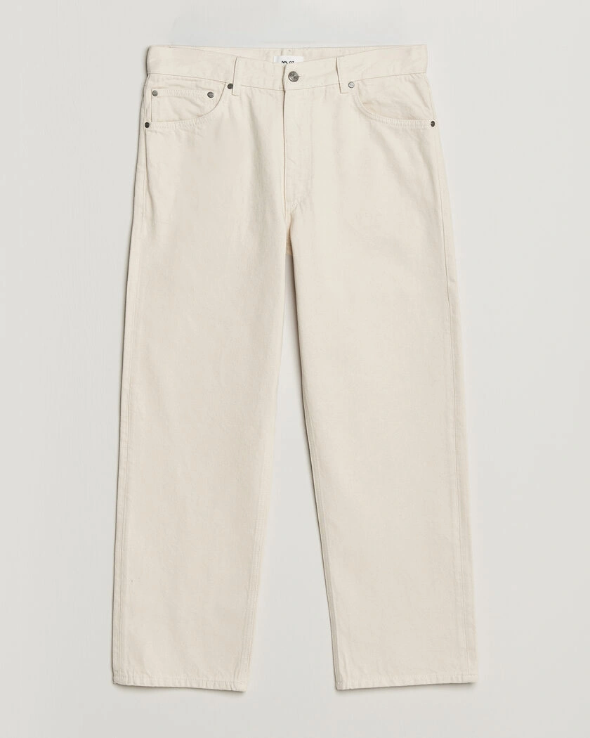 NN07 Otis Relaxed Fit Jeans Ecru – Hvit