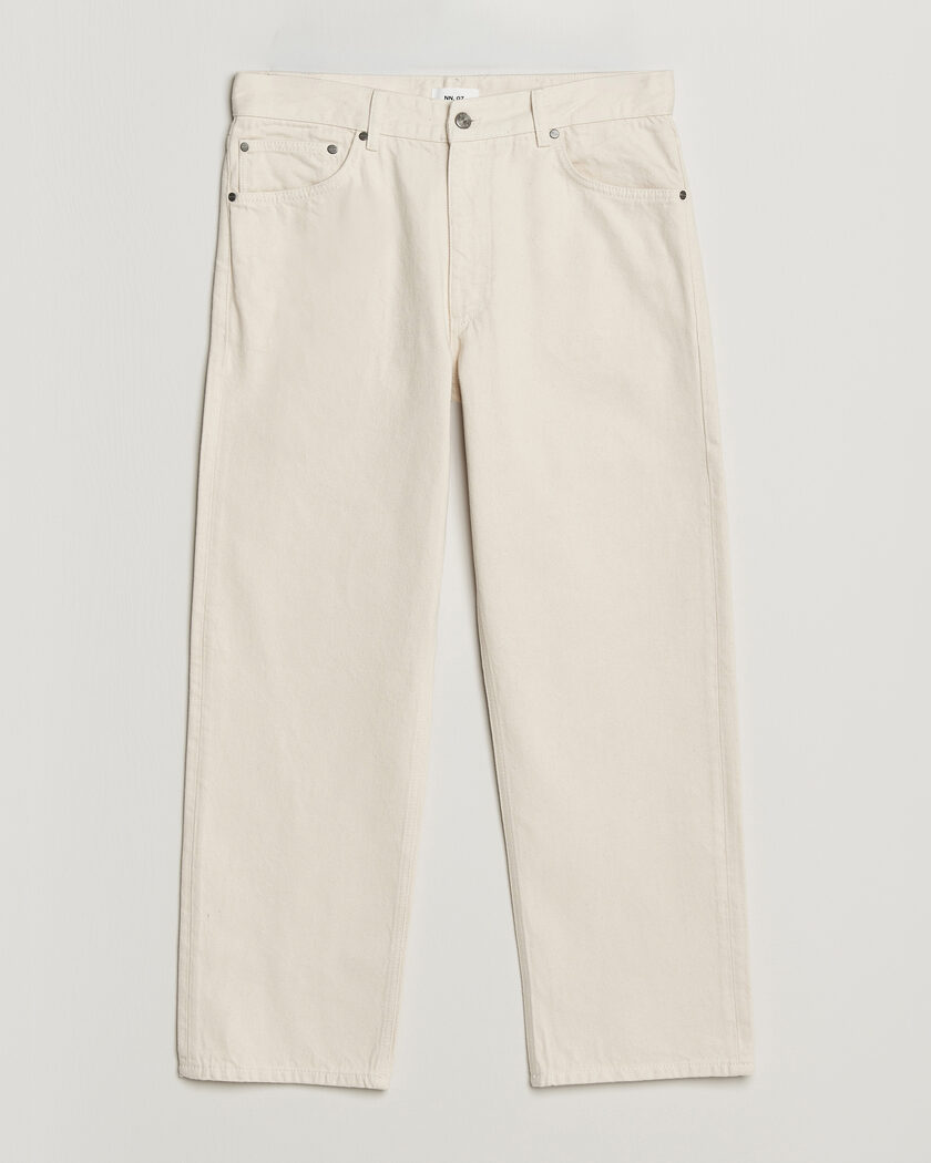 NN07 Otis Relaxed Fit Jeans Ecru – Hvit