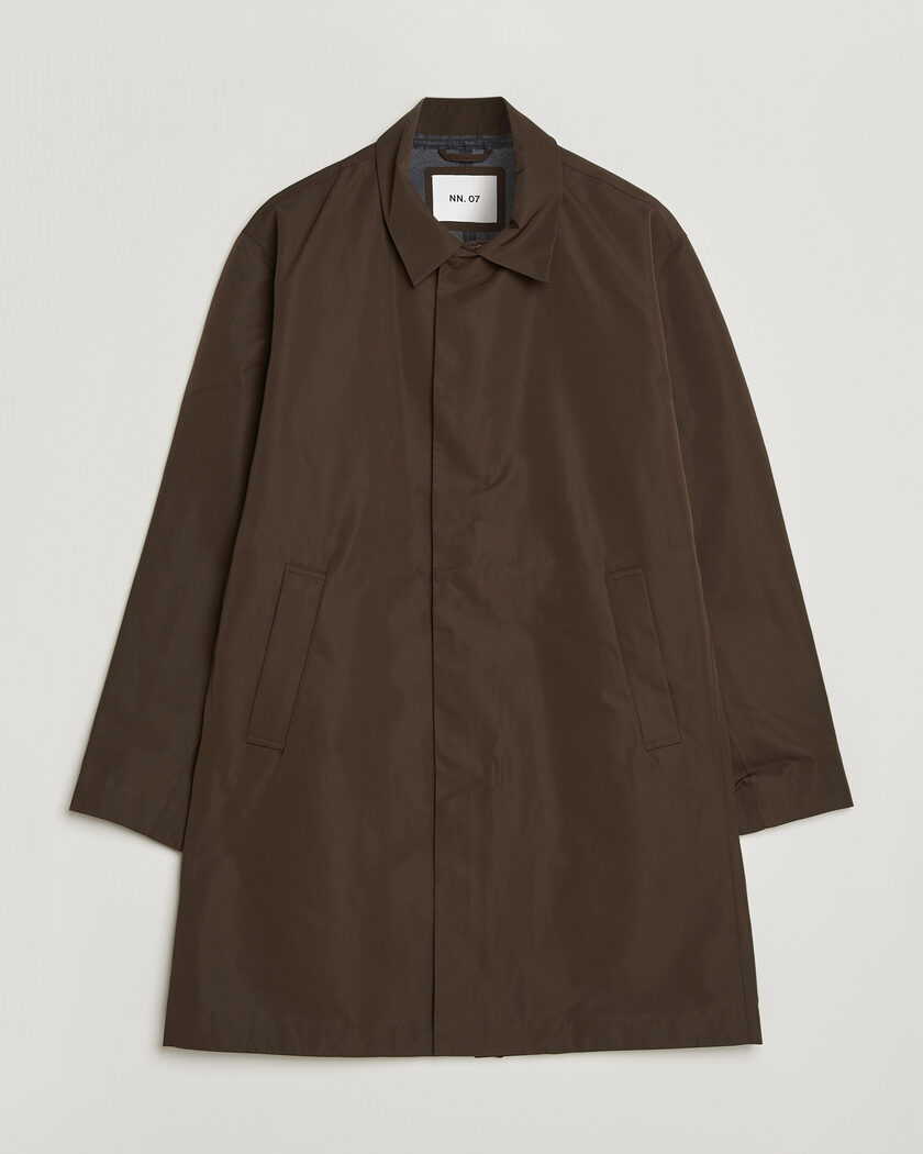 NN07 Steve Technical Coat Demitasse Brown – Brun