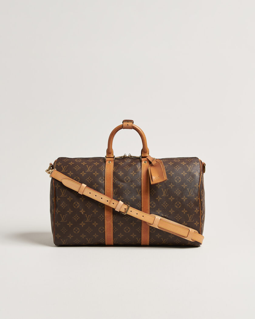 Louis Vuitton Pre-Owned Keepall 45 Bandouliére Monogram – Brun