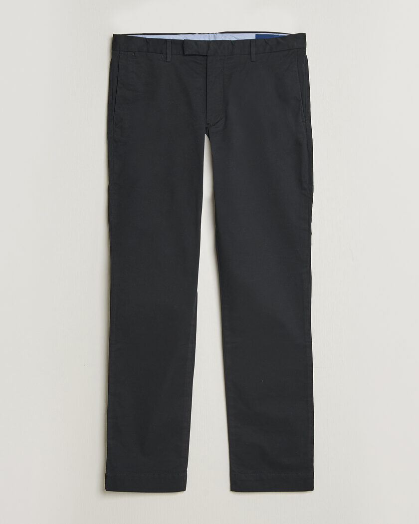  Polo Ralph Lauren Greenwich Slim Fit Stretch Chinos Black – Svart