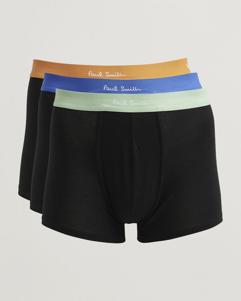 Paul Smith 3-Pack Trunk Black – Svart