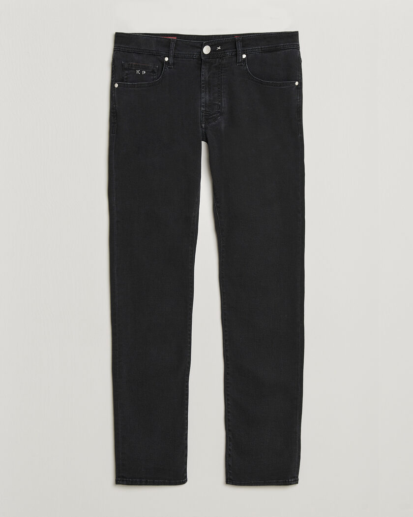 Tramarossa Michelangelo Stretch Relax Jeans Black – Svart