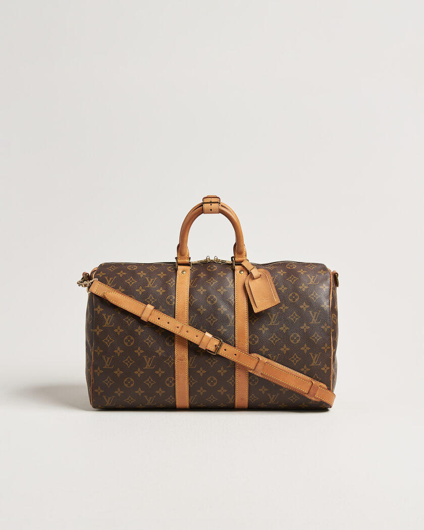 Louis Vuitton Pre-Owned Keepall 45 Bandouliére Monogram – Brun