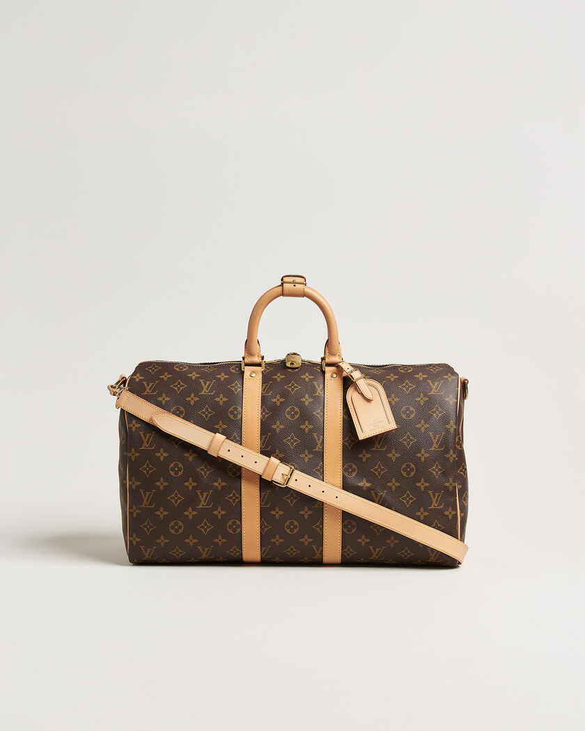 Louis Vuitton Pre-Owned Keepall 45 Bandouliére Monogram – Brun