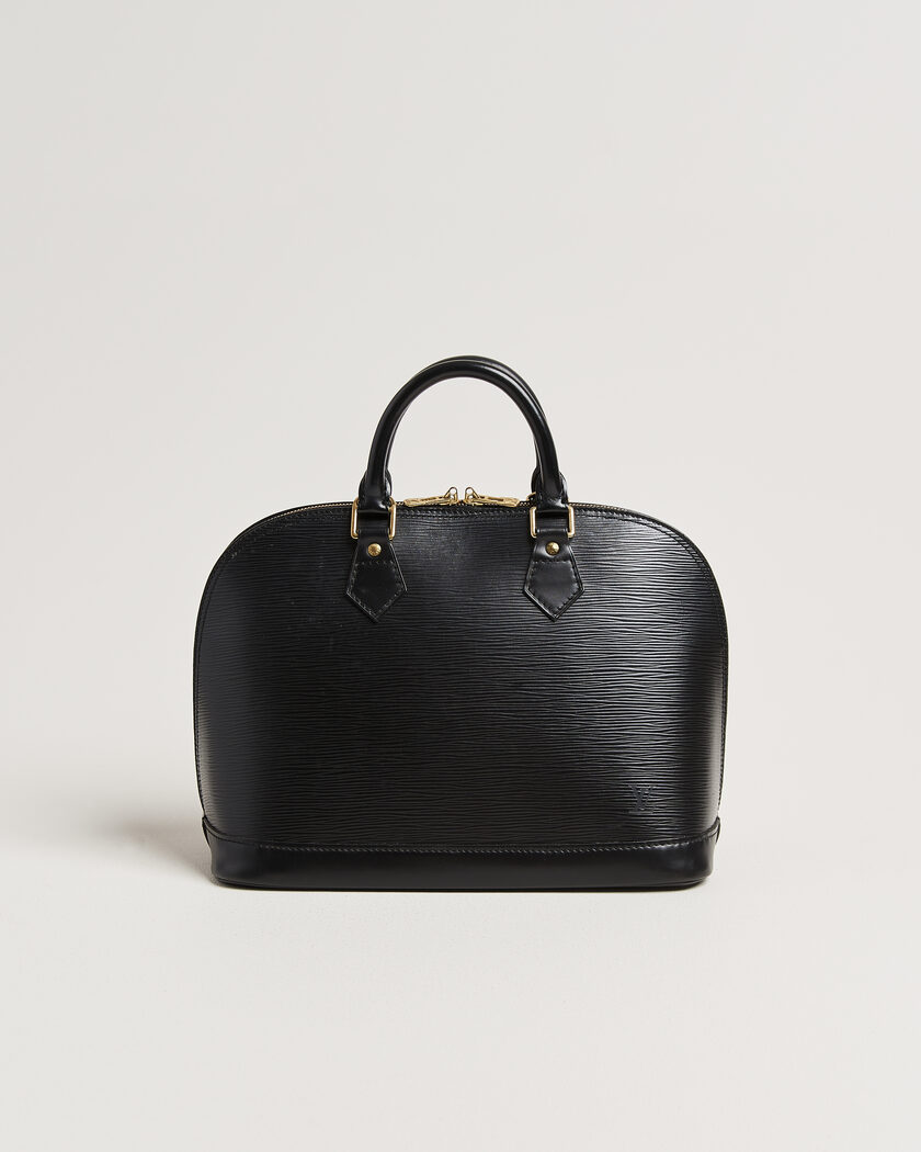 Louis Vuitton Pre-Owned Alma PM Bag Epi Leather Black – Svart