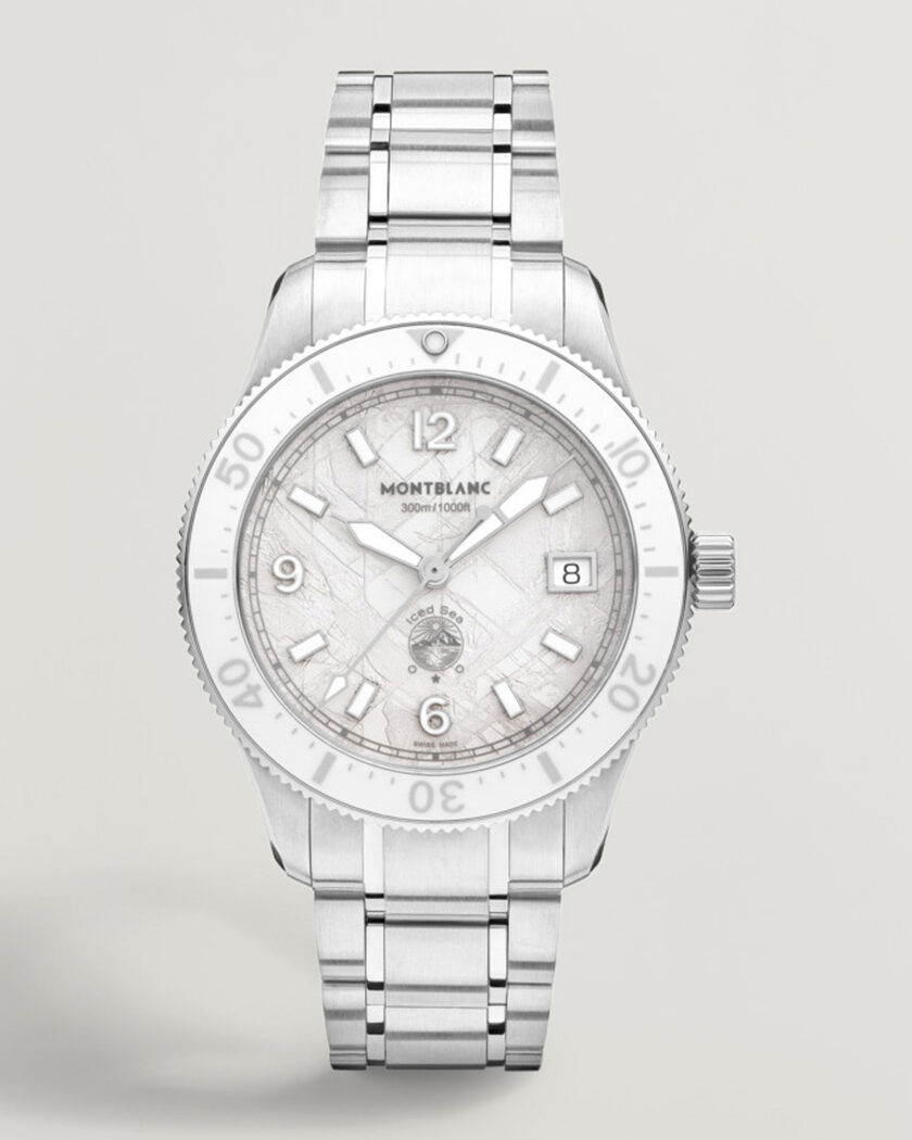 Montblanc Iced Sea Automatic Date 0 Oxygen White – Hvit
