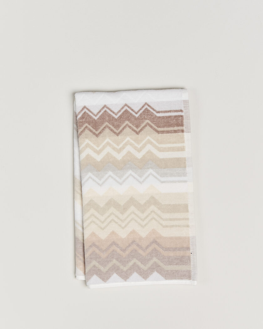 Missoni Home Giacomo Hand Towel 70x40cm Beige – Flerfarget