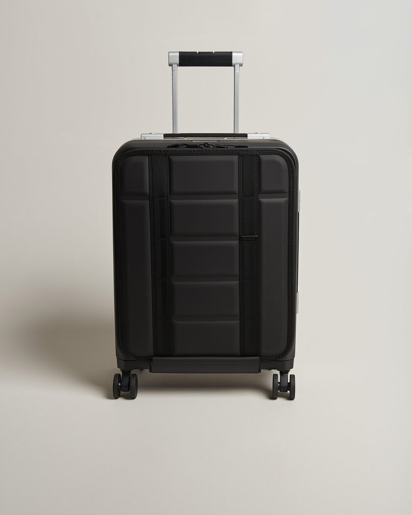 DB Ramverk Pro Front-Access Carry On Silver/Black – Svart