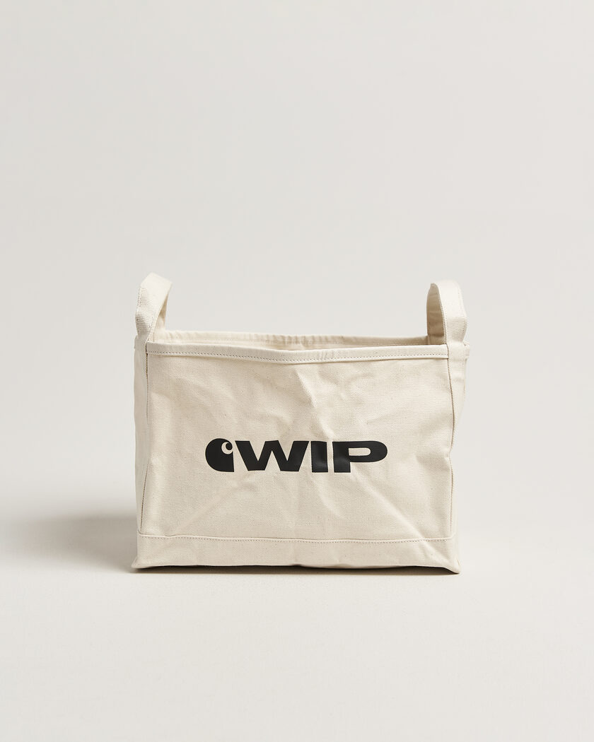 Carhartt WIP Whip Magazine Canvas Basket Natural – Hvit