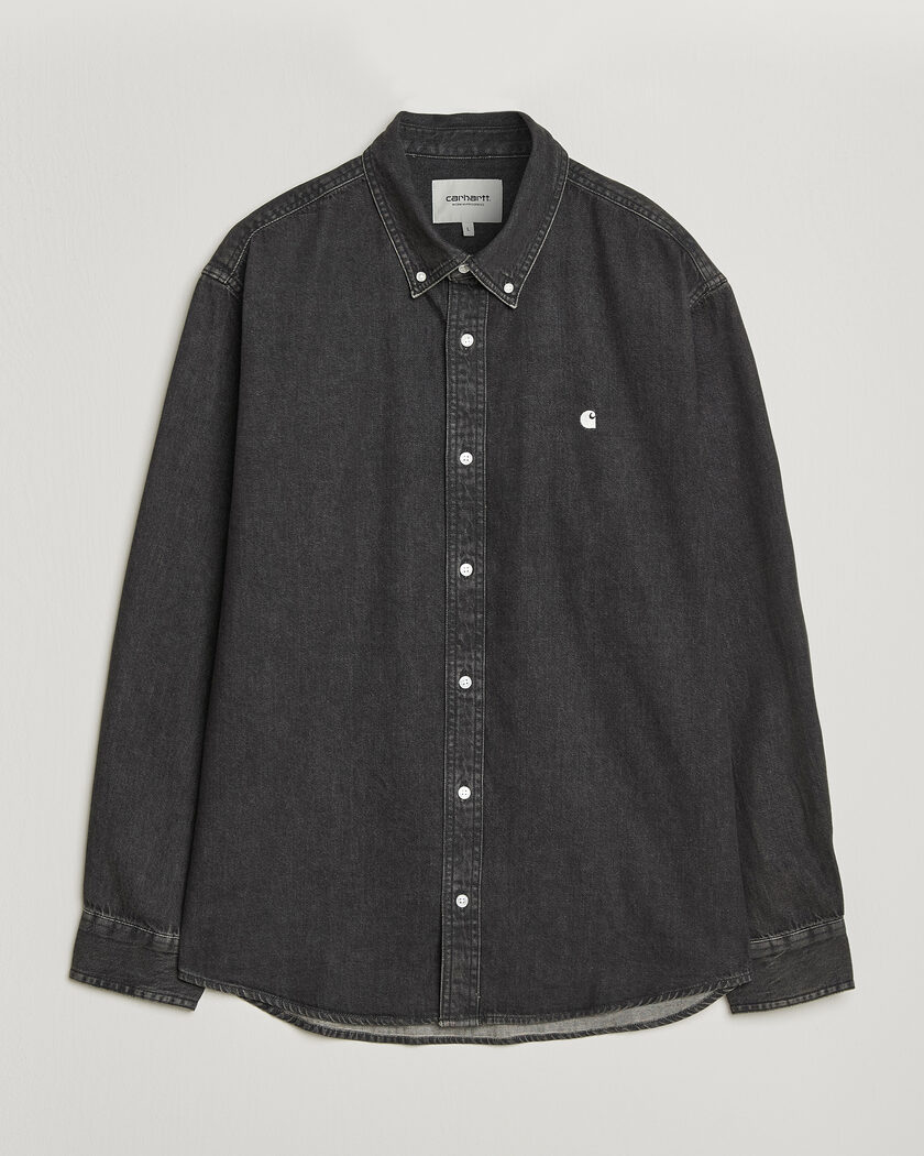 Carhartt WIP Lucas Denim Shirt Black – Svart