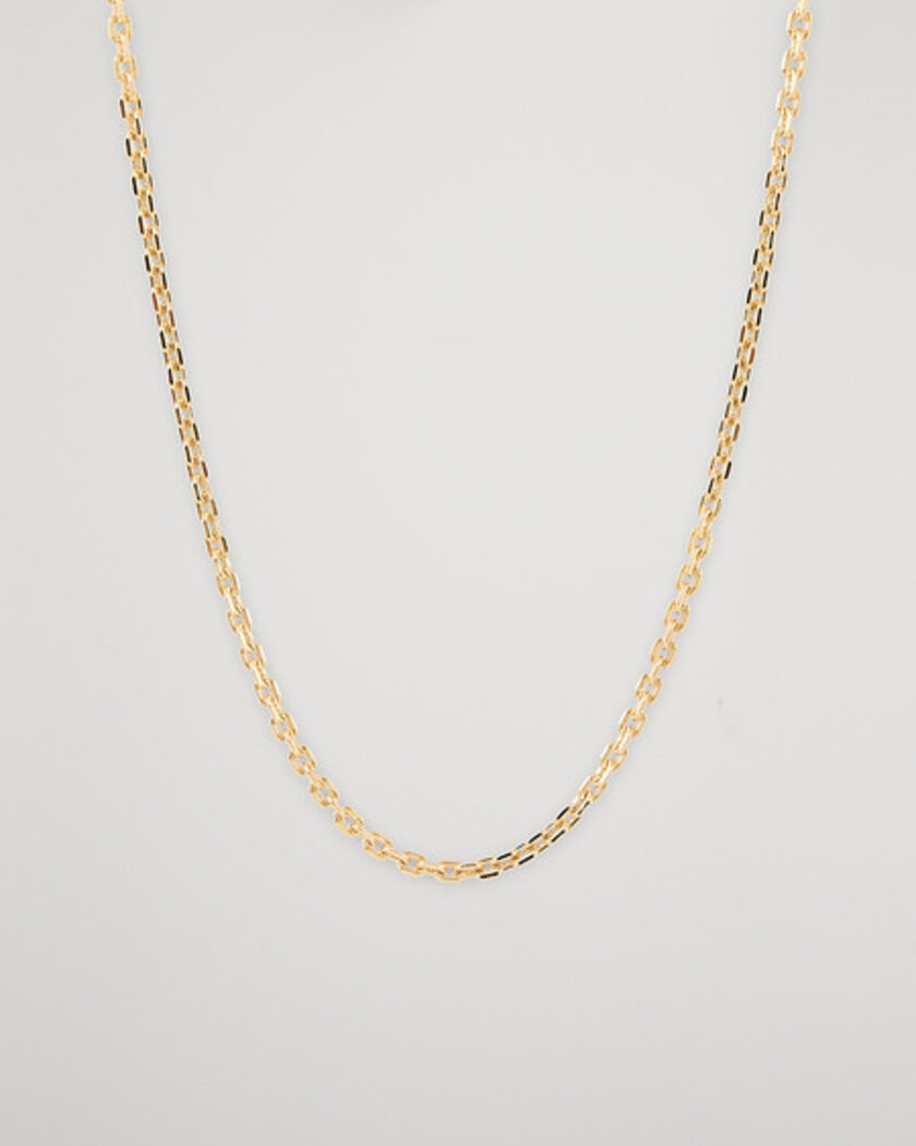 Tom Wood Anker Chain Necklace Gold – Gull