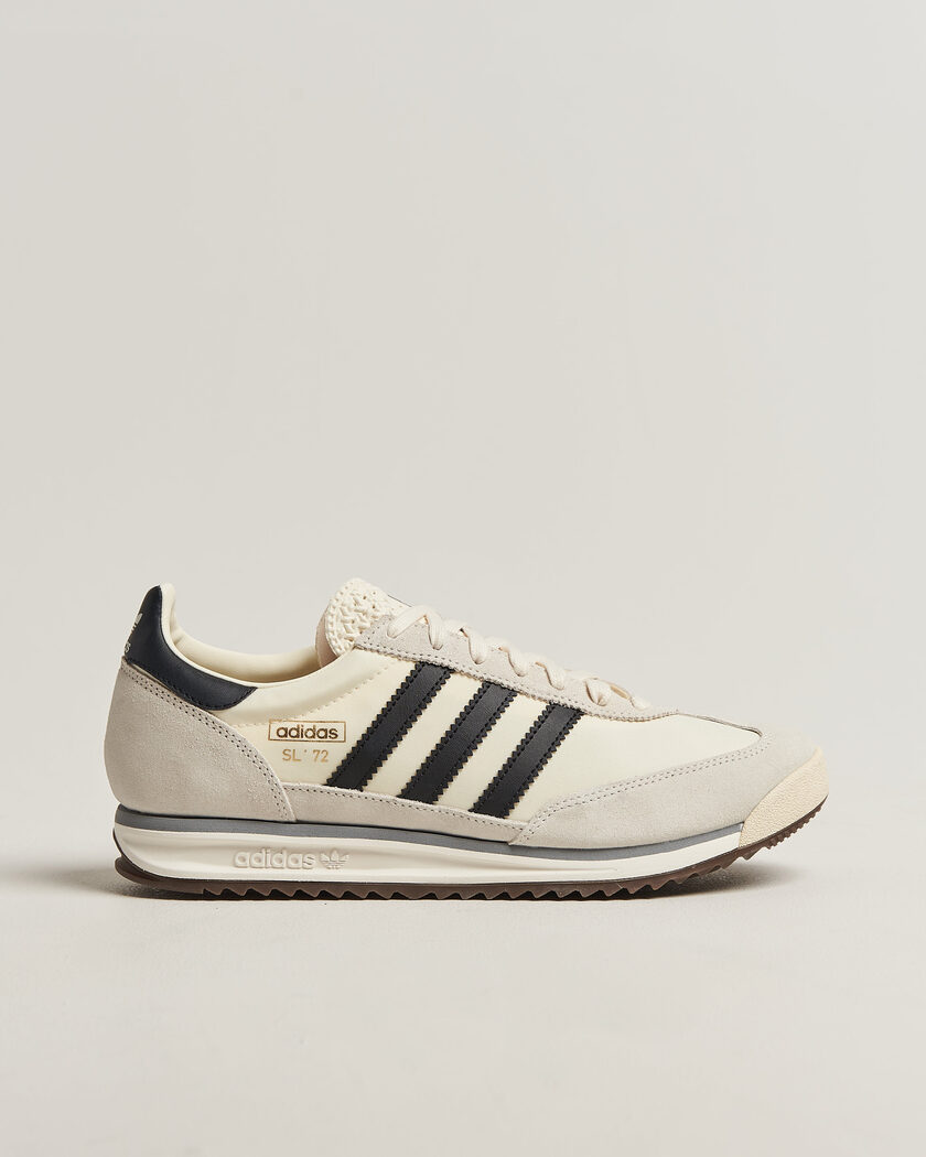 adidas Originals SL 72 RS Sneaker Off White/Black – Hvit