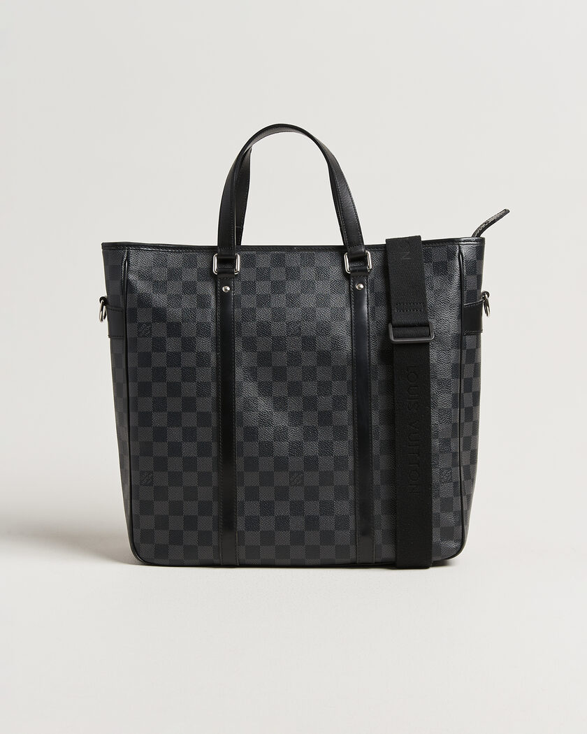 Louis Vuitton Pre-Owned Tadao Tote Bag Damier Graphite – Grå