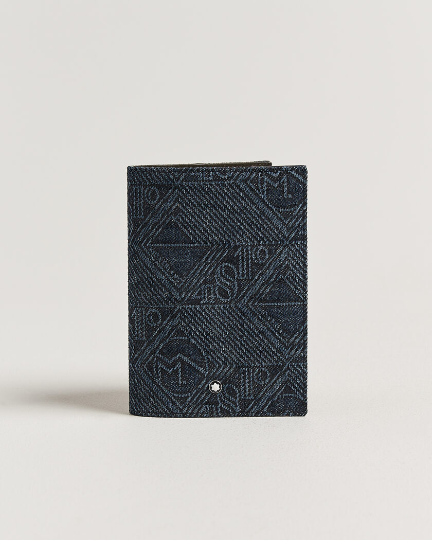 Montblanc Passport Holder 4810 Denim  – Blå