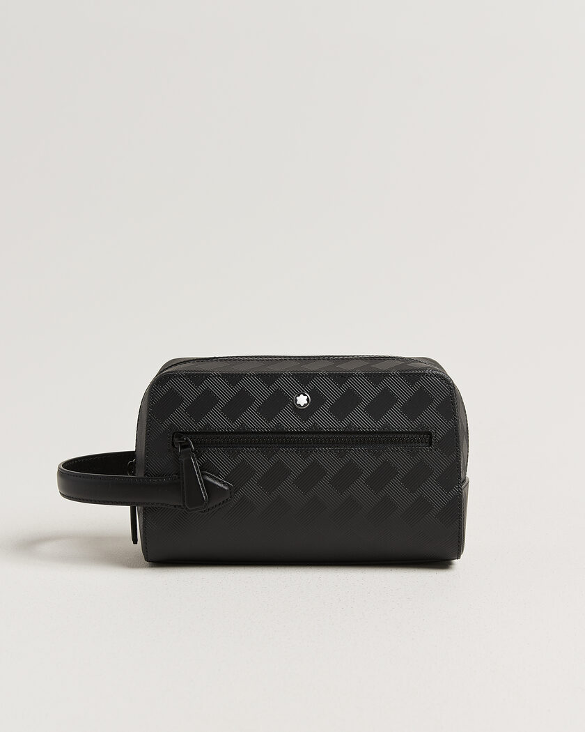 Montblanc Toiletry Clutch Extreme Leather Black – Svart