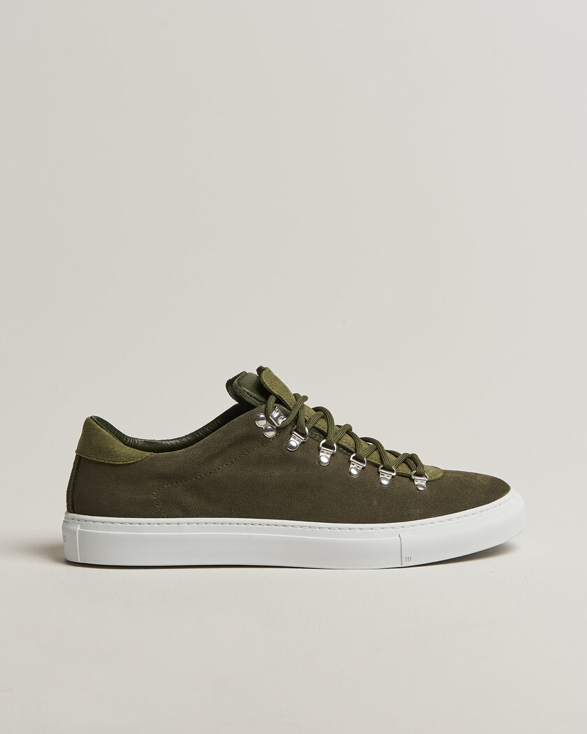 Diemme Marostica Low Sneaker Olive Suede – Grønn