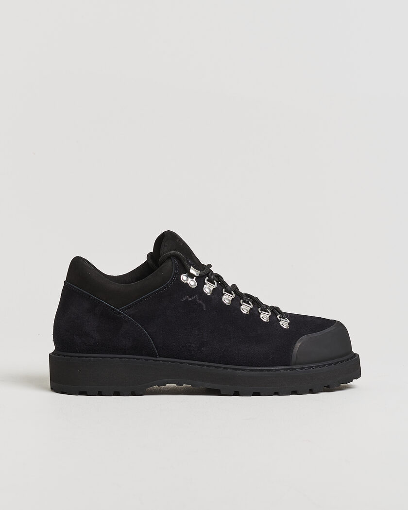 Diemme Cornaro Low Boot Black Suede – Svart