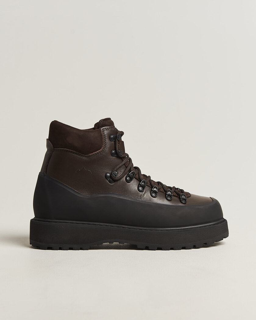 Diemme Roccia Vet Gomma Boot Mogano Dark Brown Calf – Brun
