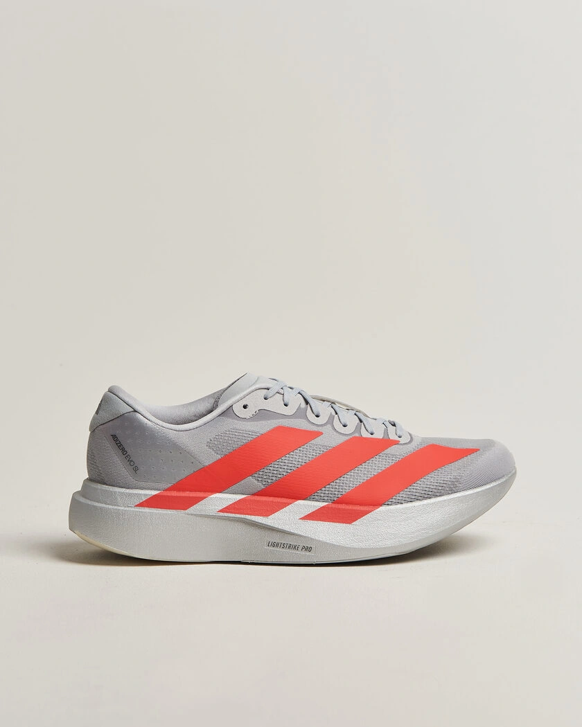 adidas Performance Adizero Evo SL Silver/Red – Grå