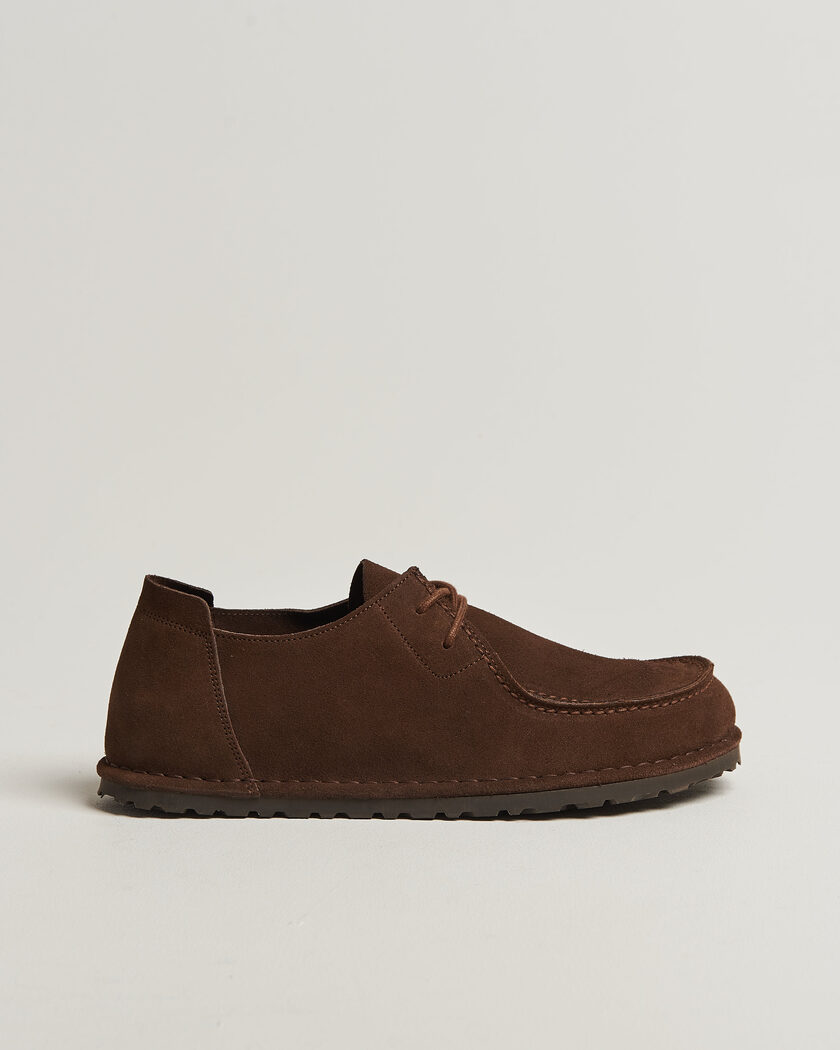 BIRKENSTOCK Utti Lace Loafer Carafe Suede – Brun