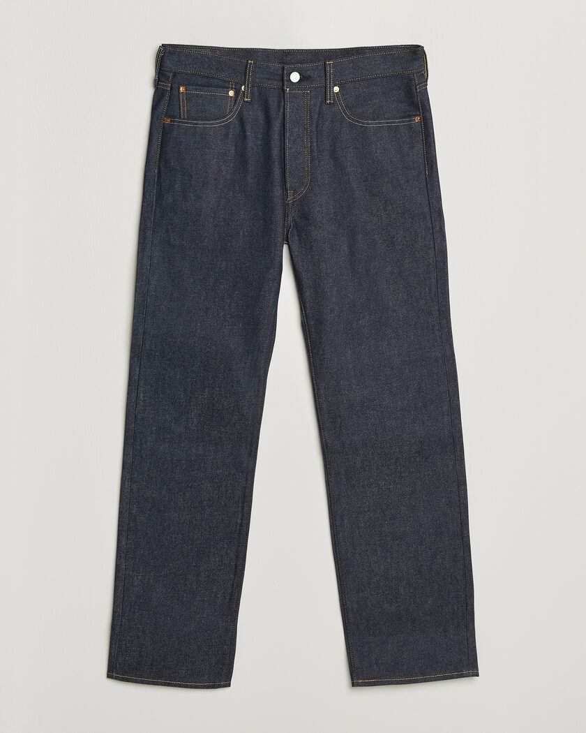Levi's 501 Original Jeans Hudson Selvedge Rigid – Blå