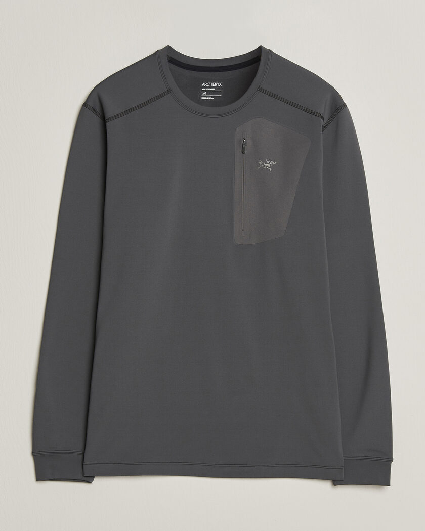 Arc'teryx Rho LT Baselayer Crew Neck Cloud – Grå