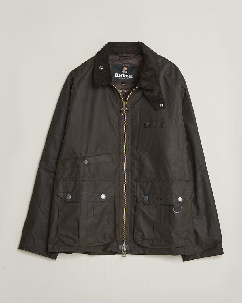 Barbour Lifestyle Re-Engineered Durran Wax Jacket Dark Brown – Brun