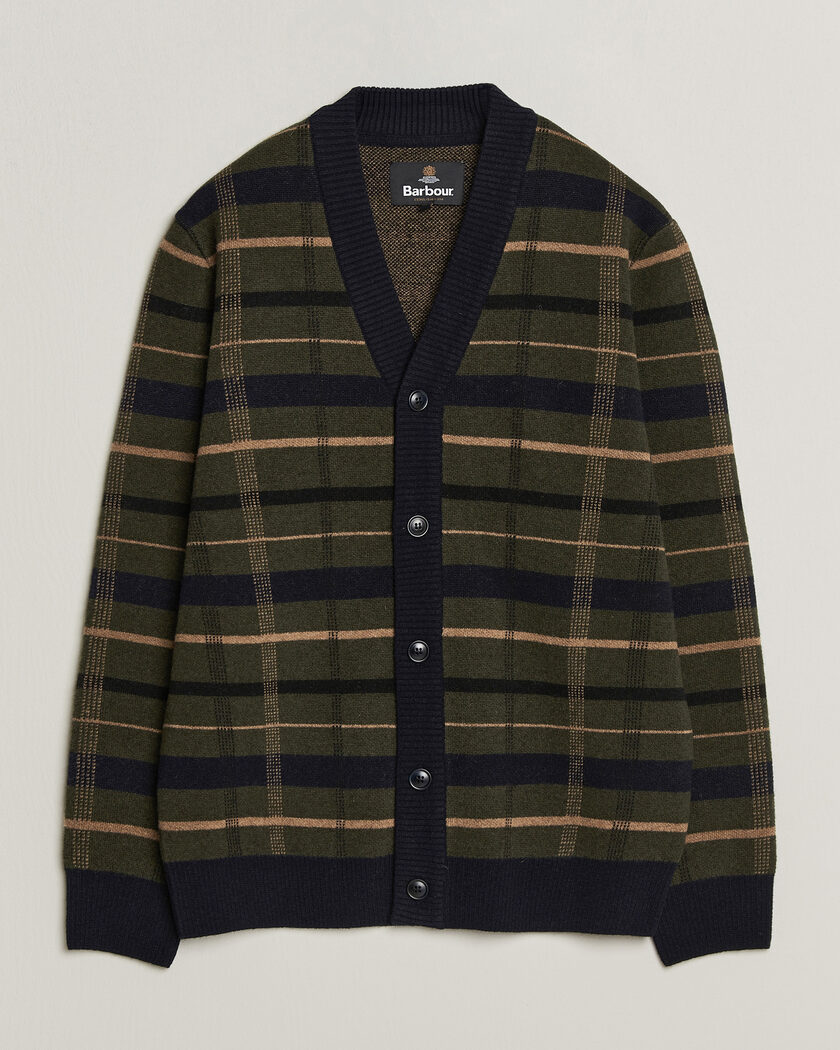 Barbour Lifestyle Kane Knitted Cardigan Navy – Blå