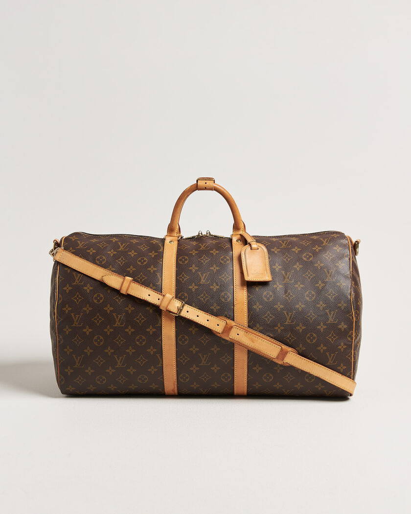 Louis Vuitton Pre-Owned Keepall Bandouliére 55 Monogram – Brun