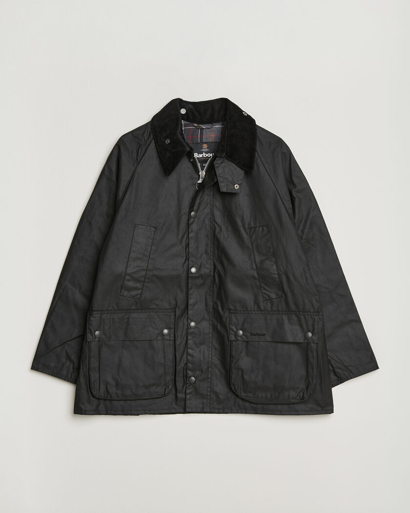 Barbour Heritage Oversize Bedale Wax Jacket Black – Svart
