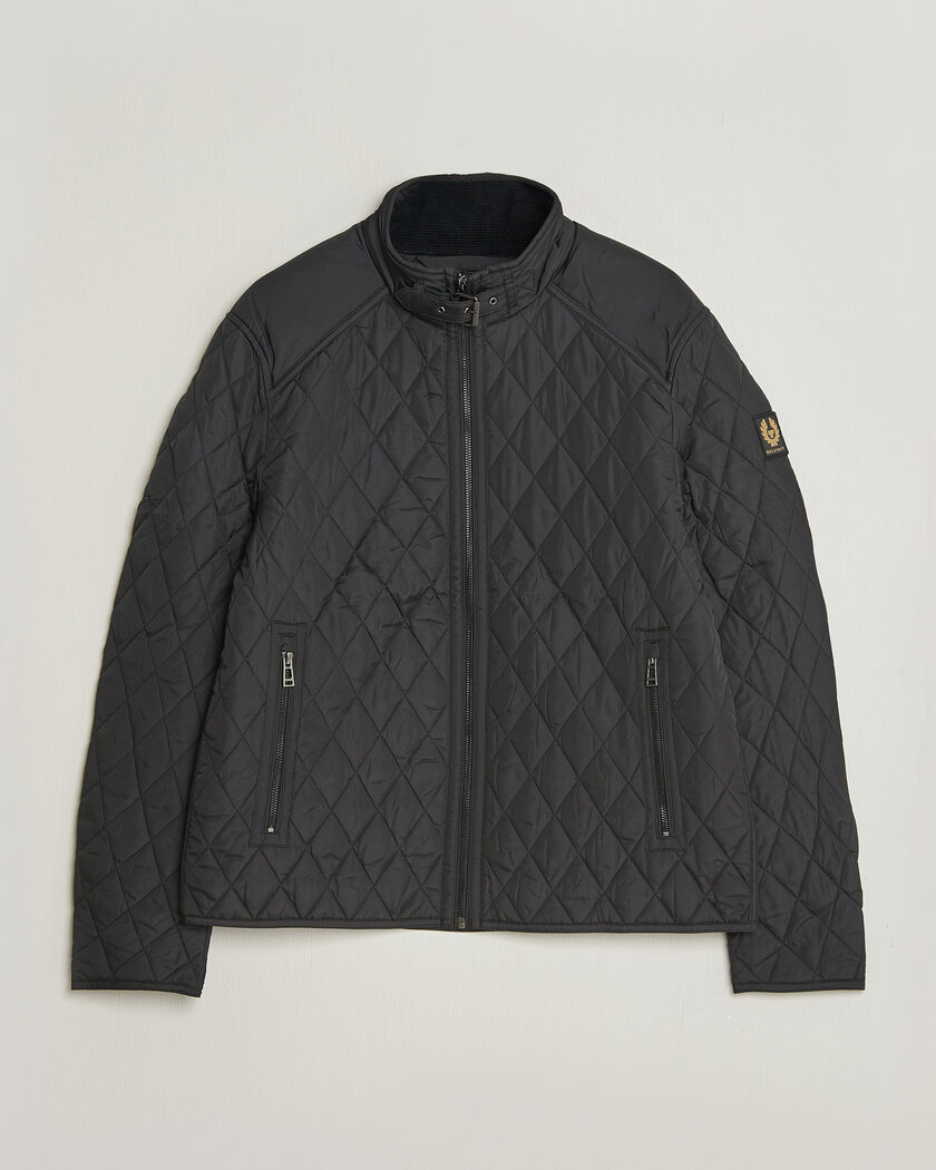 Belstaff Pembroke Quilted Jacket Black – Svart