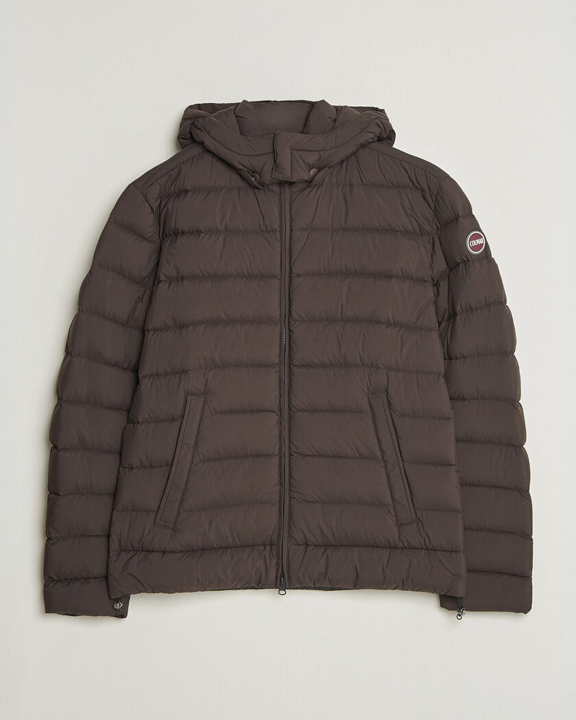 Colmar Quilted Down Jacket Black Coffee – Brun