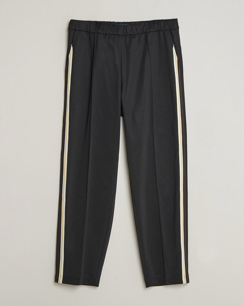 Fred Perry Tipped Taped Track Pants Black – Svart