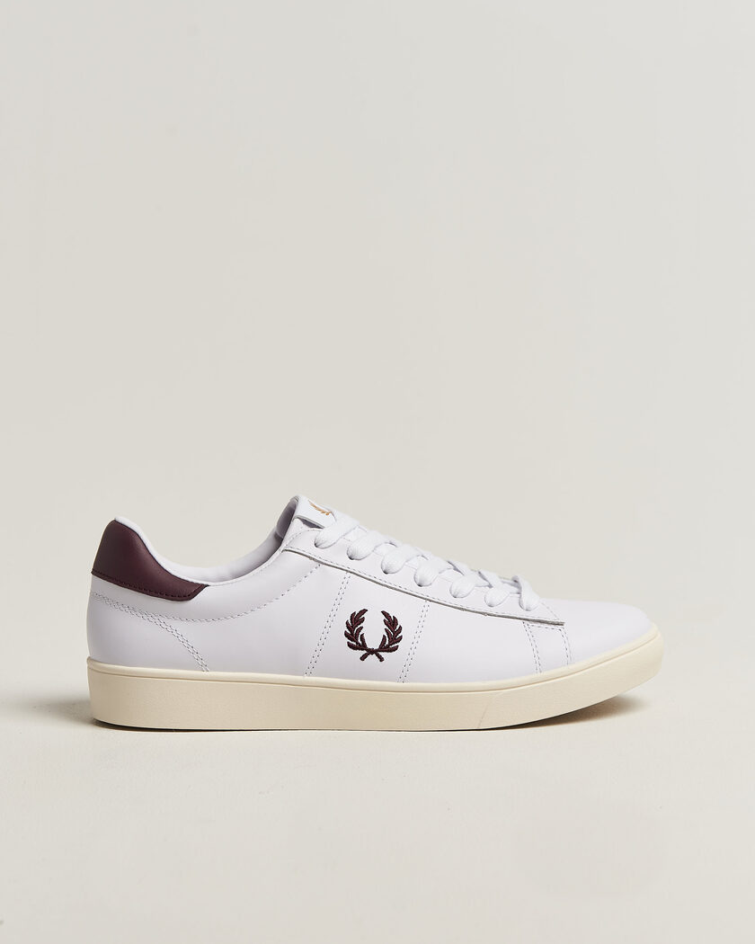 Fred Perry Spencer Leather Sneaker White – Hvit