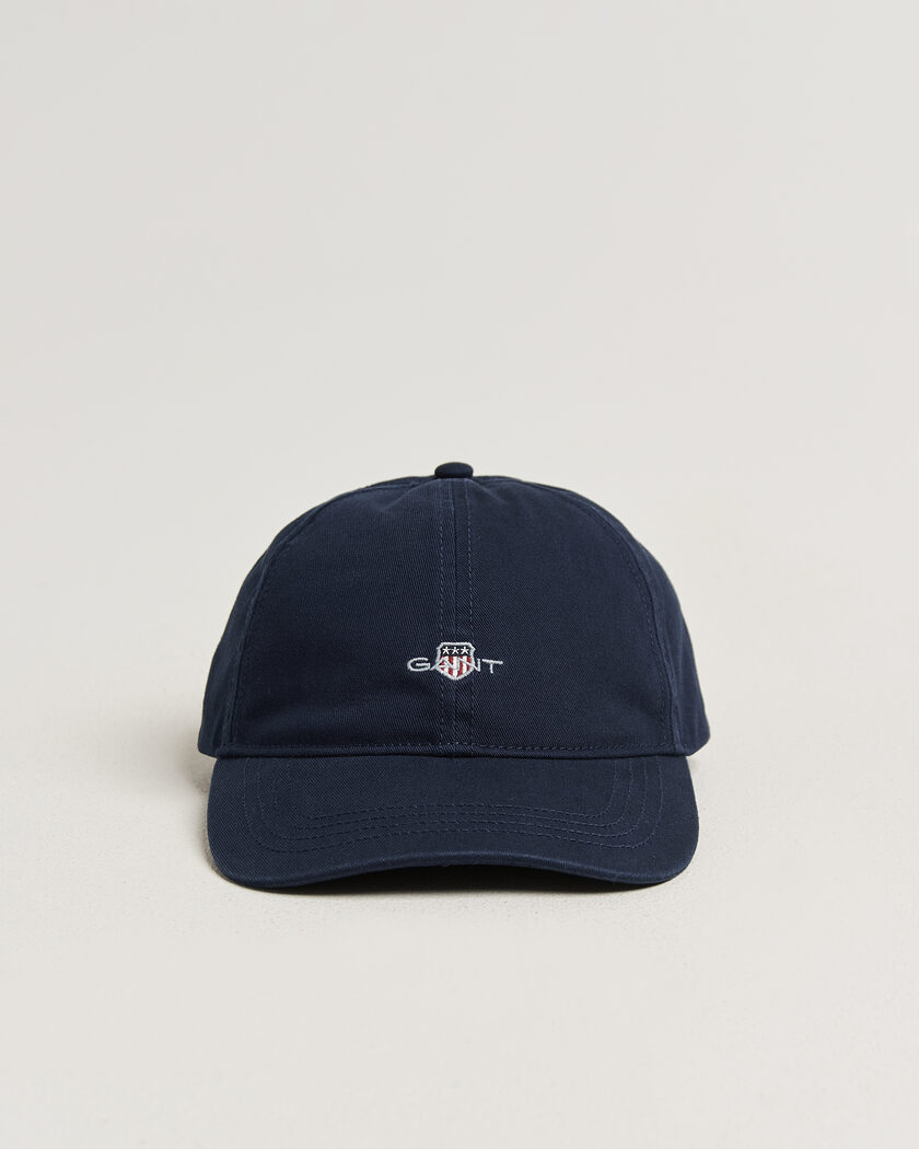  Gant Cotton Twill Cap Marine – Blå