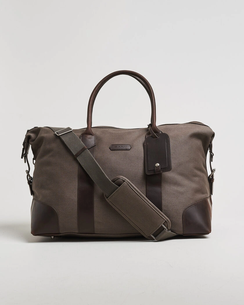 Gant Modern Premium Canvas Duffle Bag Faded Taupe – Brun