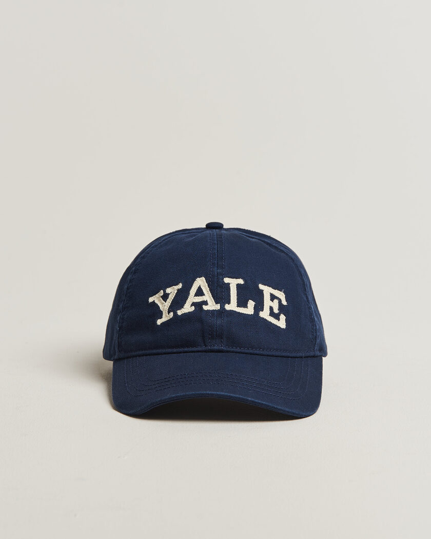 Gant YALE Heavy Washed Cotton Twill Cap Marine – Blå