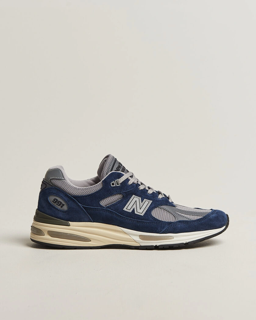  New Balance Made in Made in UK 991v2 Insignia Blue – Blå
