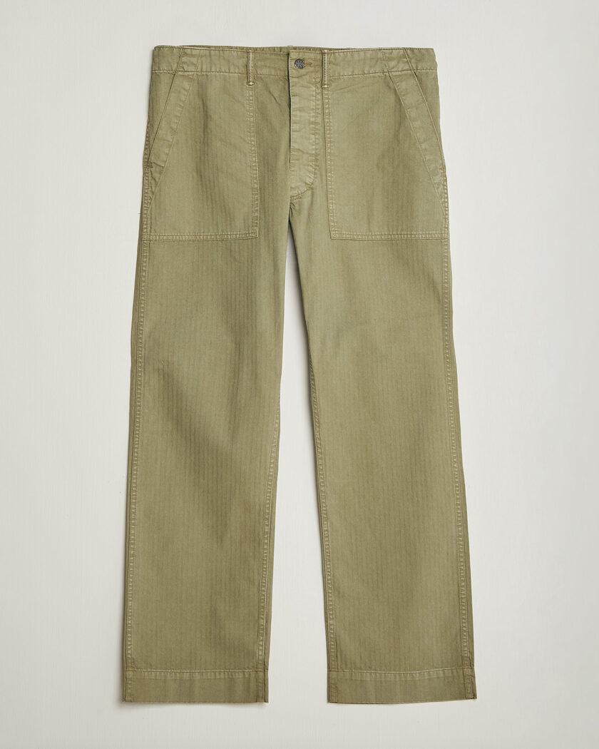 RRL Army Utility Pants Brewster Green – Grønn