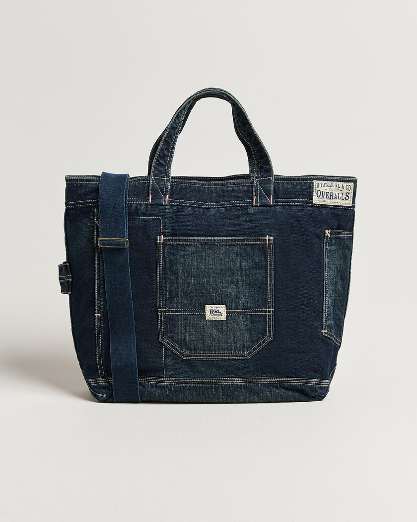 RRL Roy Totebag Indigo – Blå