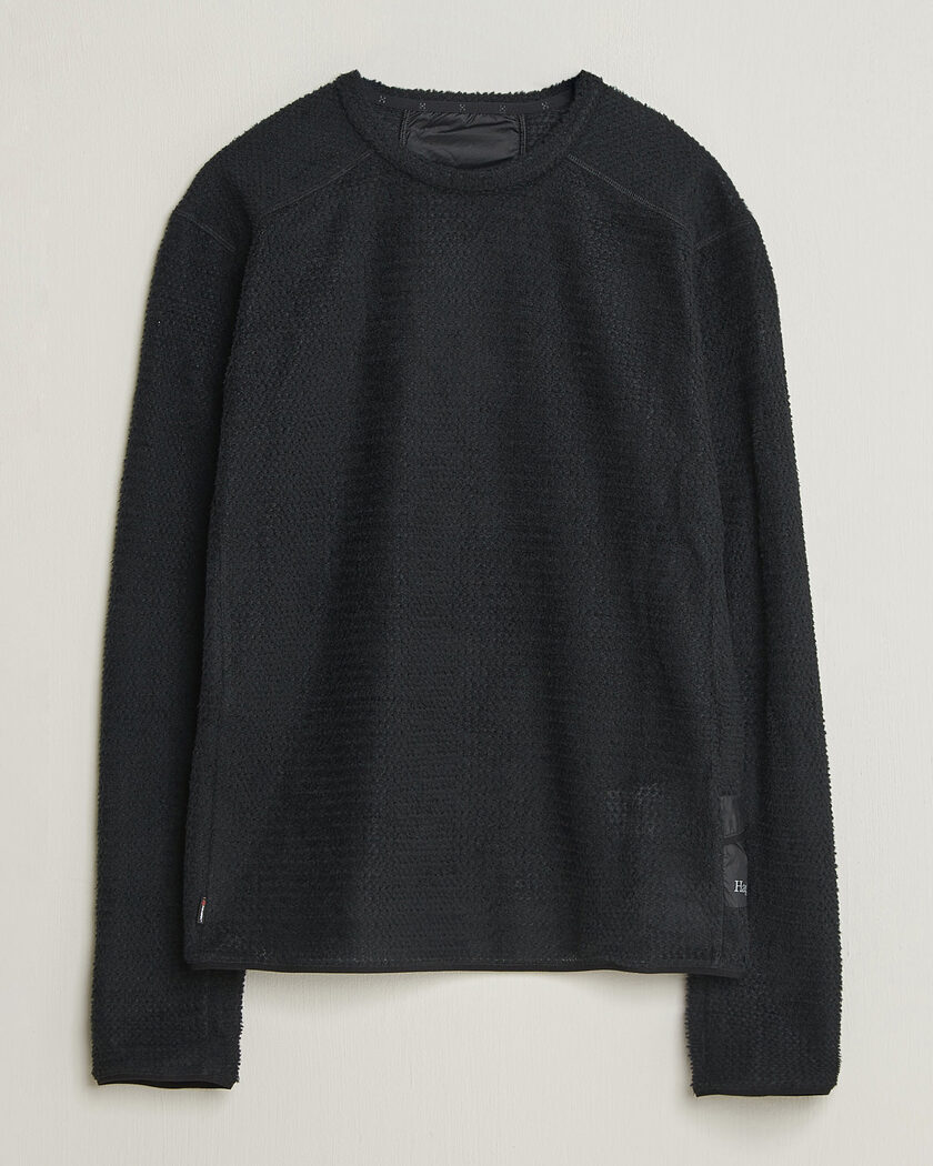 Haglöfs Vara Alpha Sweater True Black – Svart