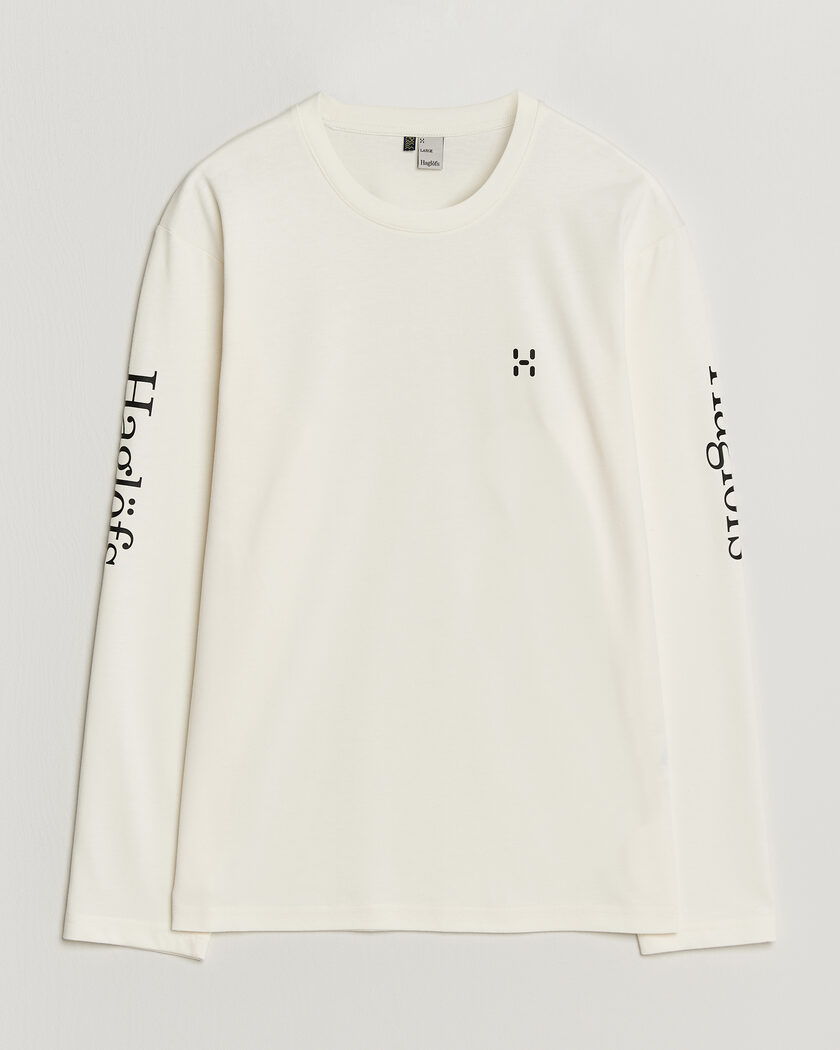 Haglöfs Long Sleeve T-Shirt Soft White – Hvit