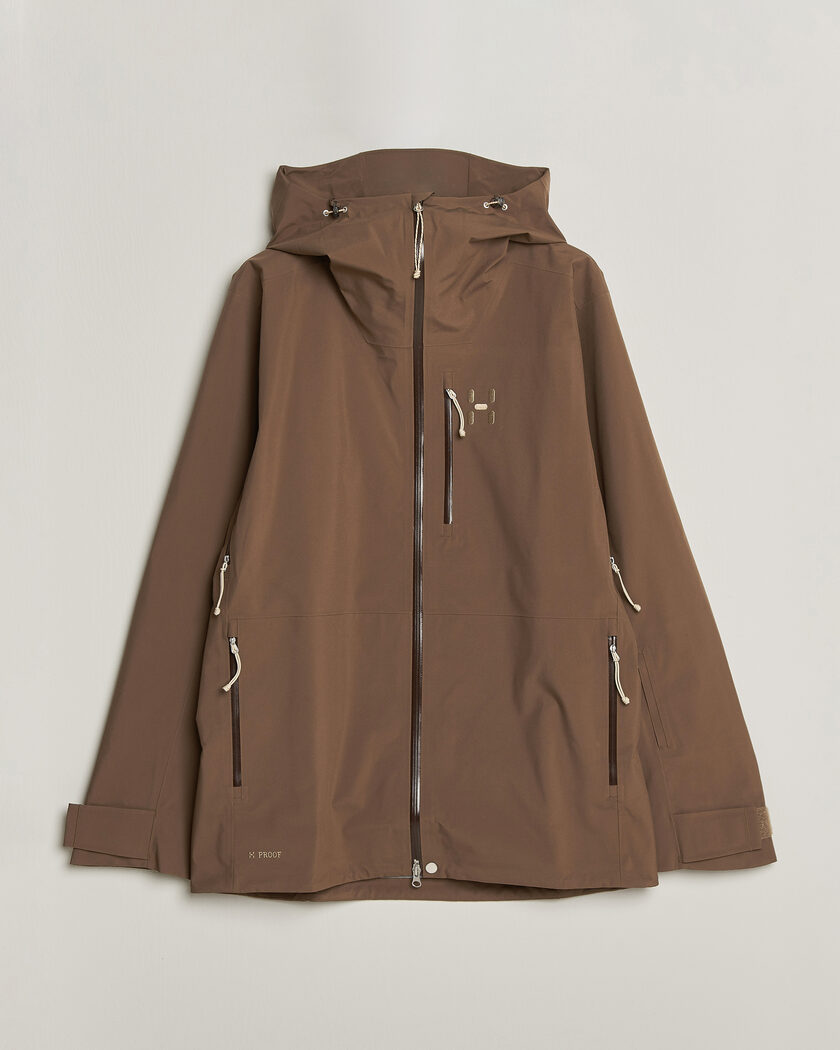 Haglöfs Alper Proof 3L Jacket Teak Brown – Brun