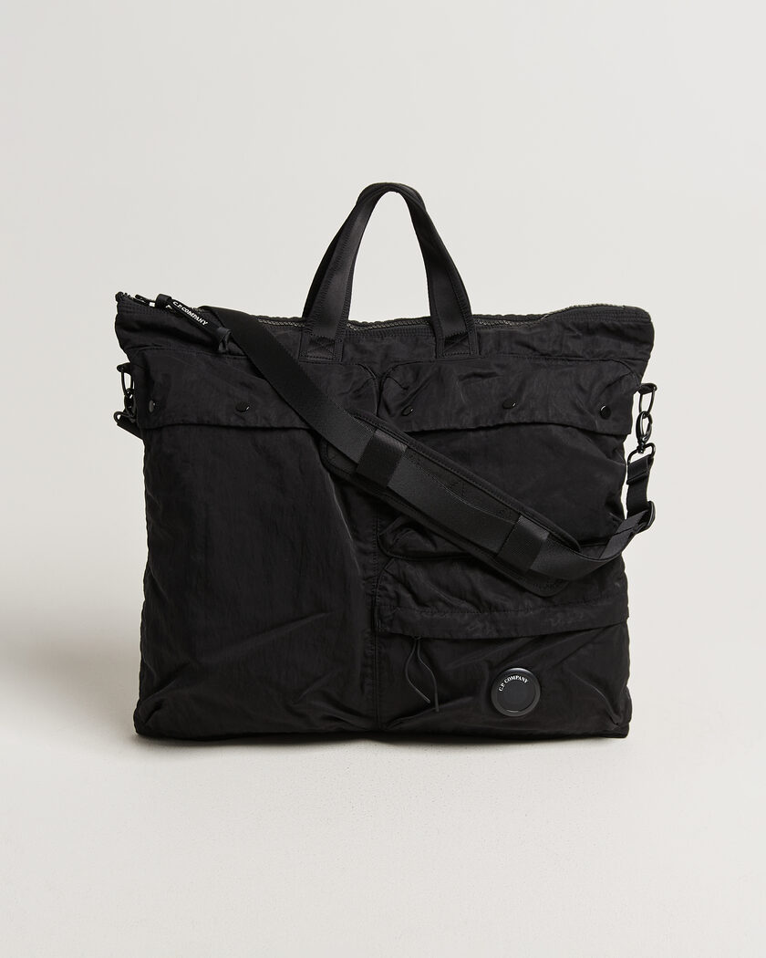 C.P. Company Nylon B Zip Tote Bag Black – Svart