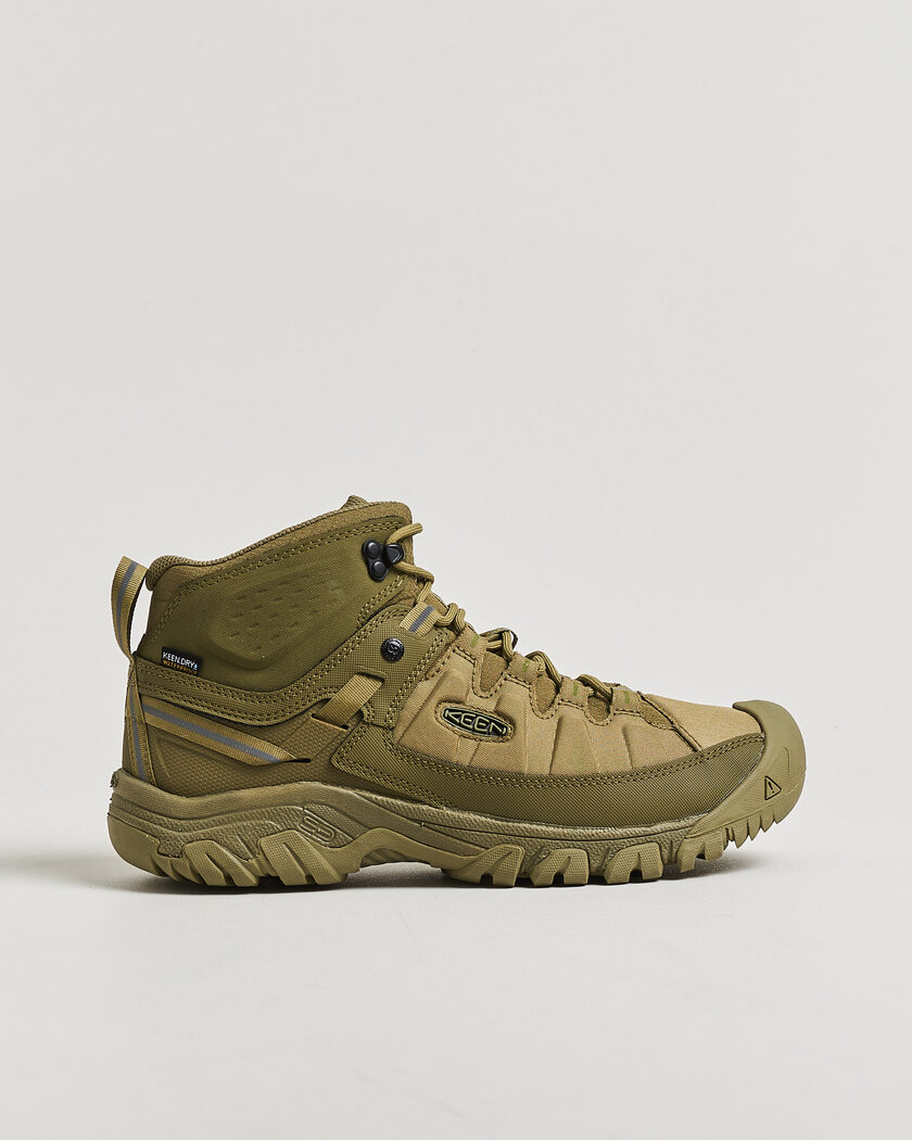 KEEN Targhee EXP Mid Trail Sneaker Martini Olive – Grønn