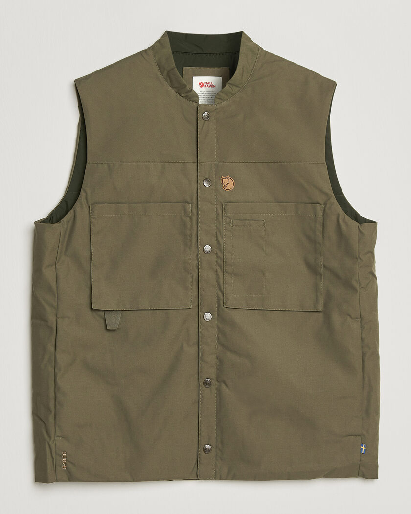 Fjällräven Singi Padded Vest Laurel Green – Grønn