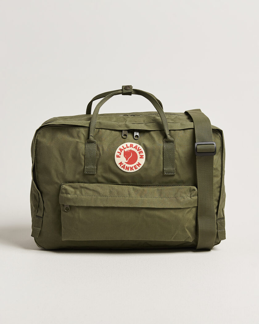 Fjällräven Kånken Weekender Green – Grønn