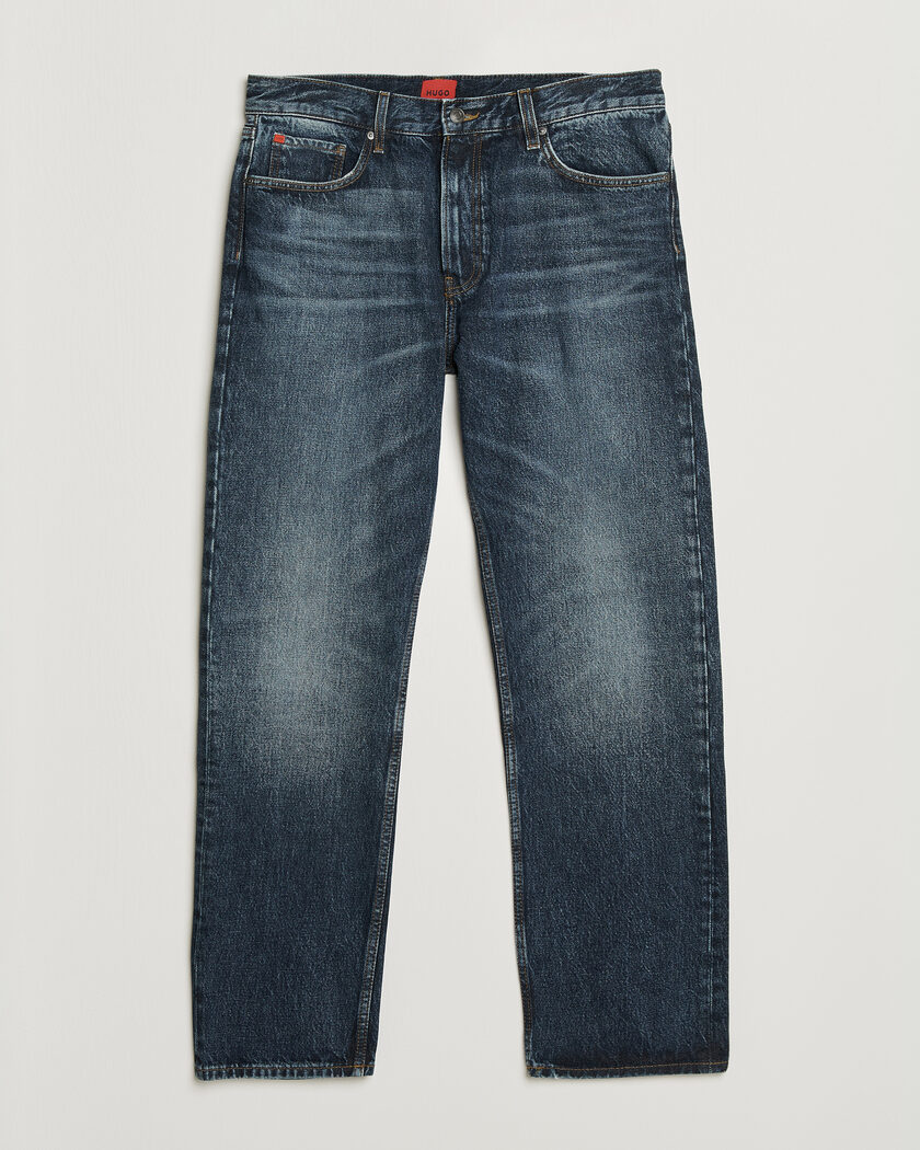 HUGO 840 Regular Fit Jeans Navy – Blå